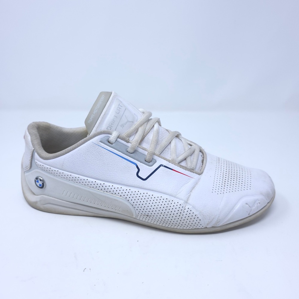 Puma BMW M Motorsport Drift Cat 8 Mens Shoes White 339934-04 Size 10
